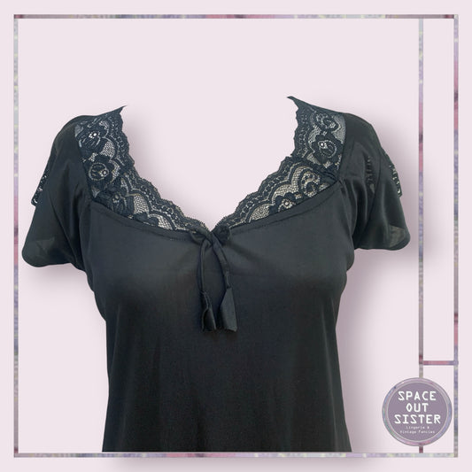 Vintage Short Kuv Nightdress