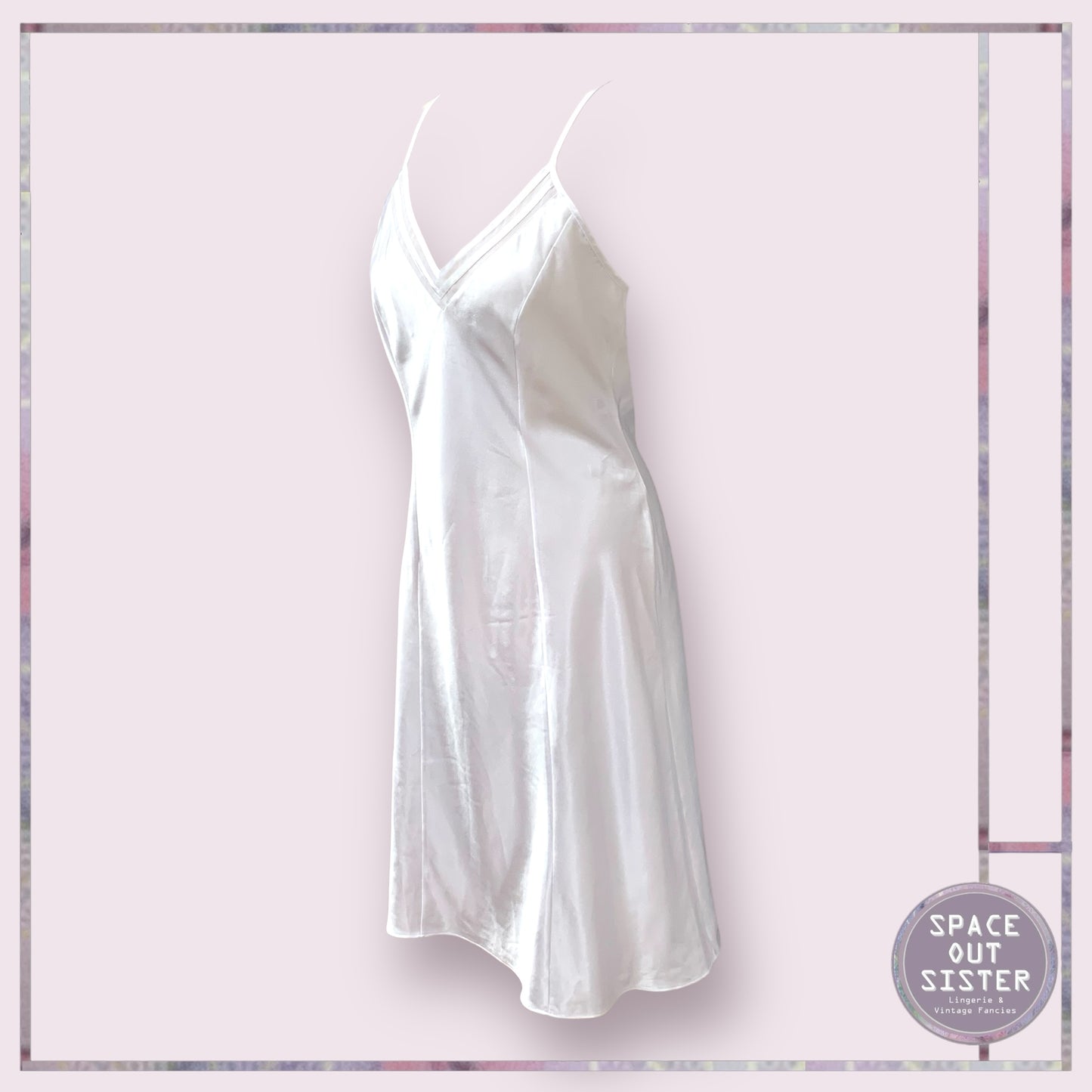 White Slip Dress