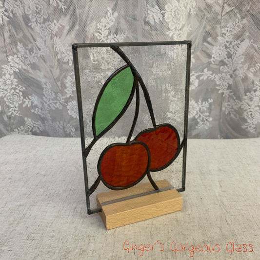 Cherries by Ginger's Gorgeous Glass