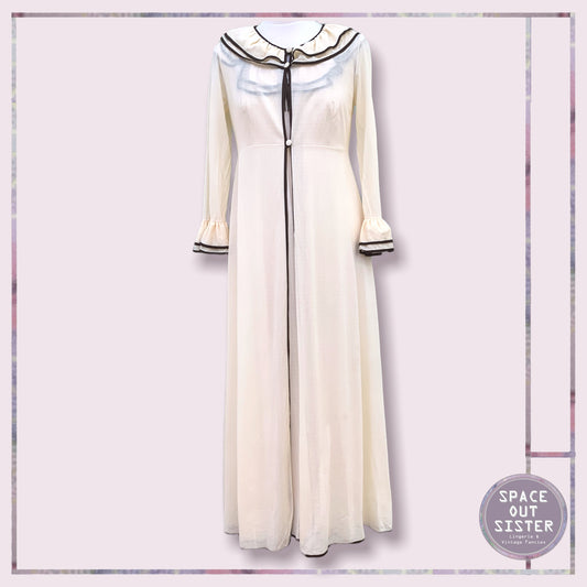 Circa 1970s Taupe Two Piece Set
