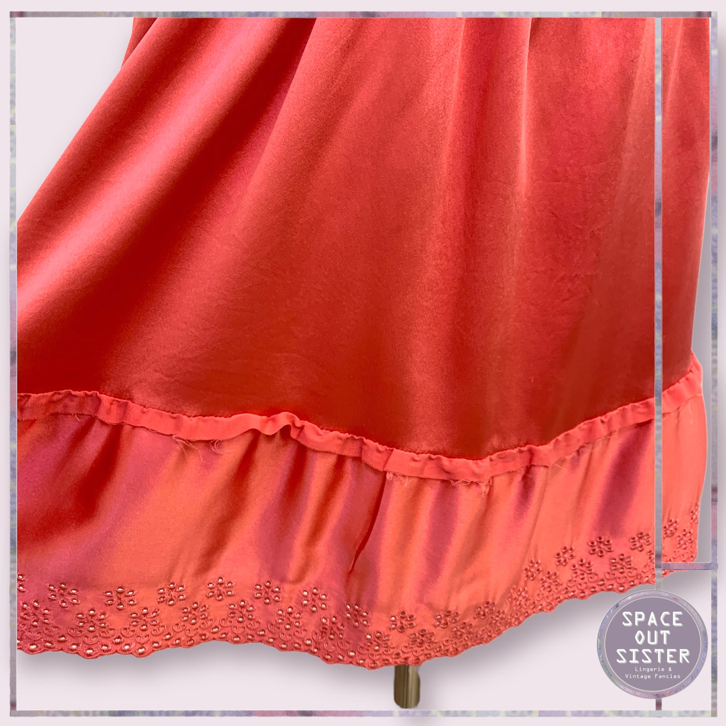 Boston Proper Coral Silk