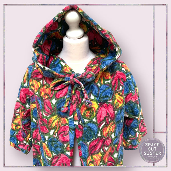 Vintage Rare Short Hood Robe