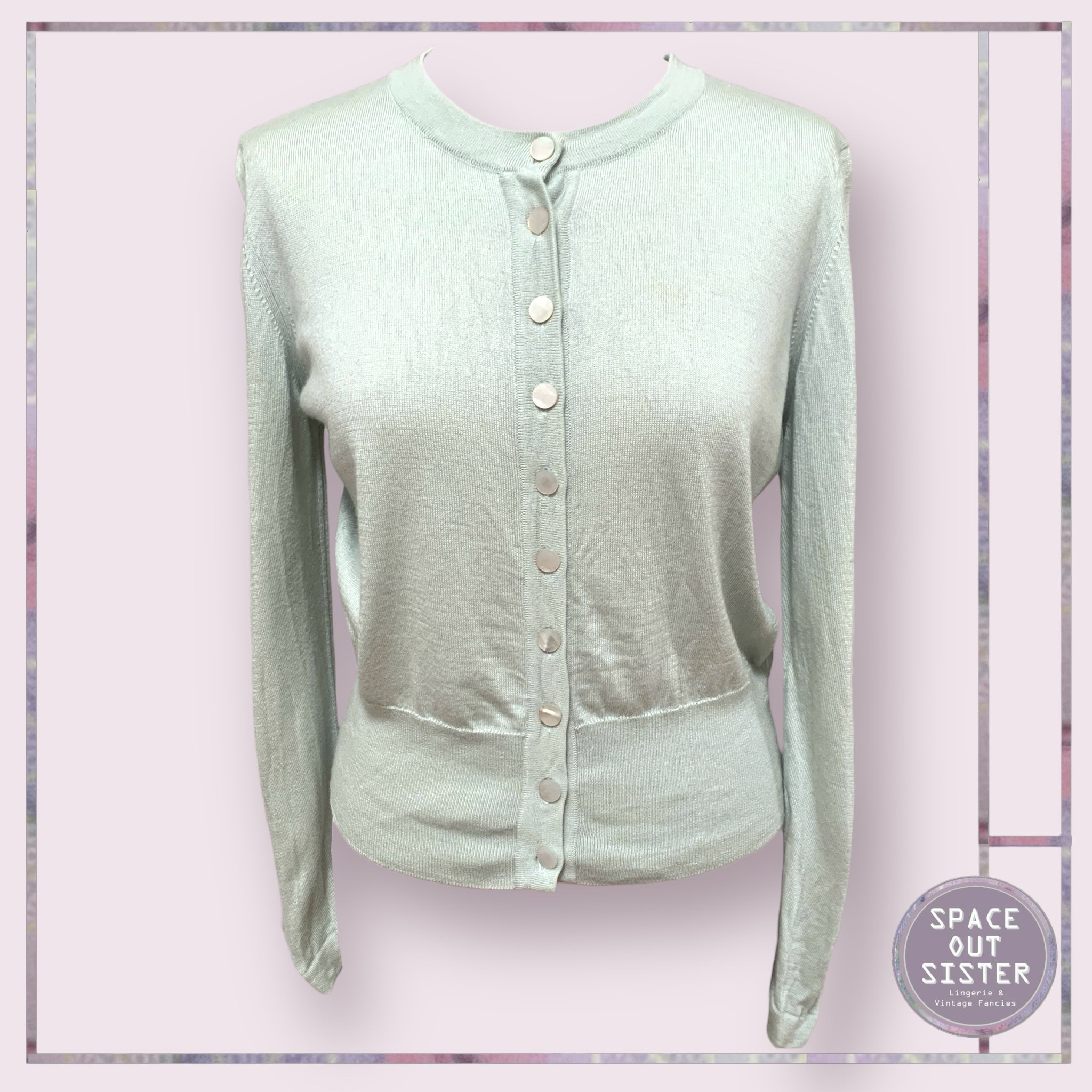 Pre-Loved Valerie Louthan Cashmere & Silk Cardigan