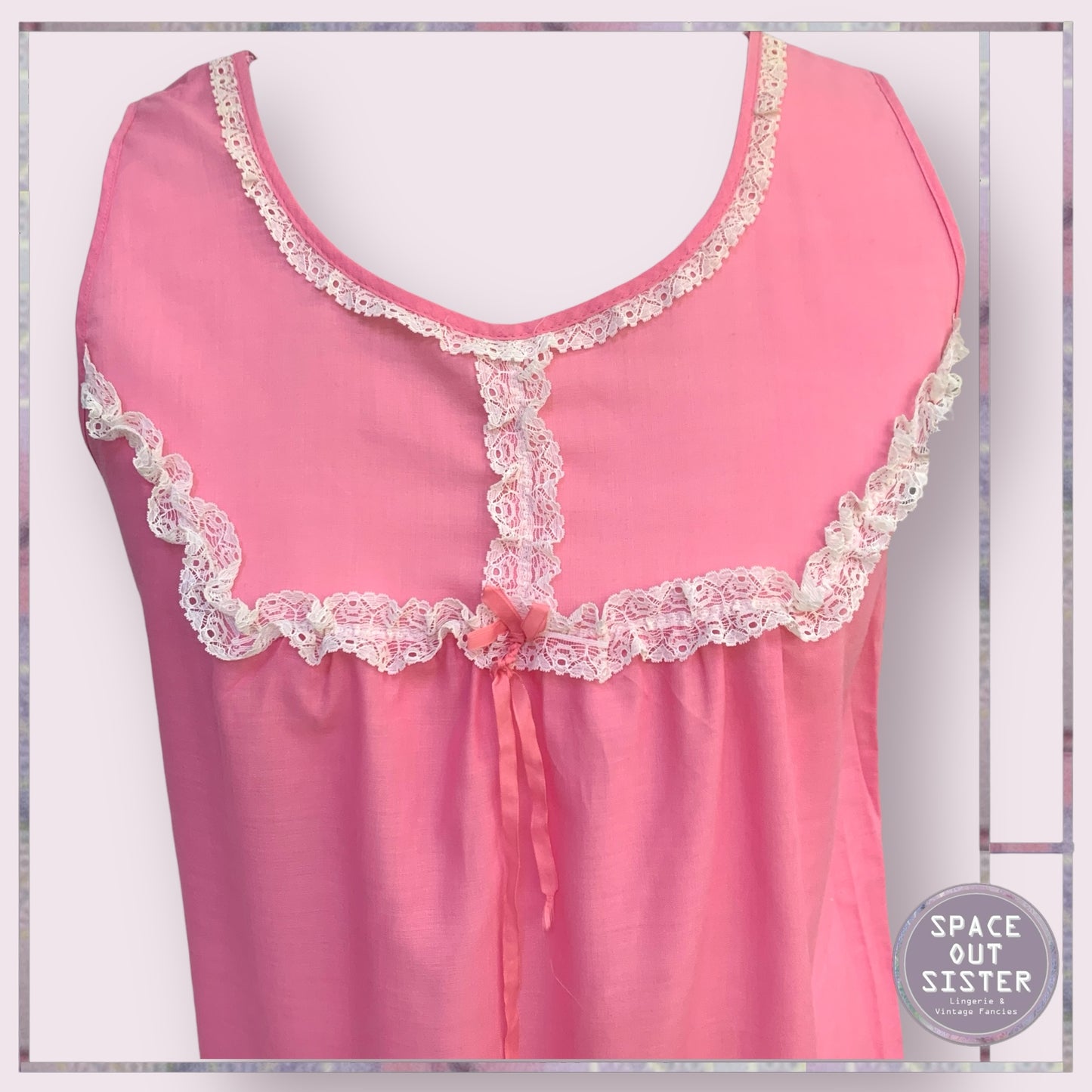 Vintage Candy Pink Nightdress