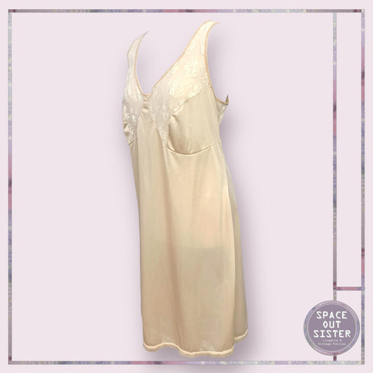 Vintage Donella Caramel Slip