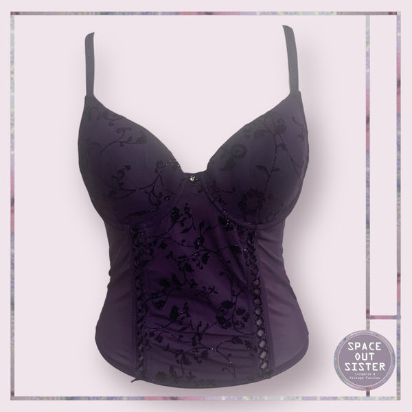 Livera Purple Bustier