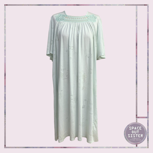 Vintage Light Green Nightdress