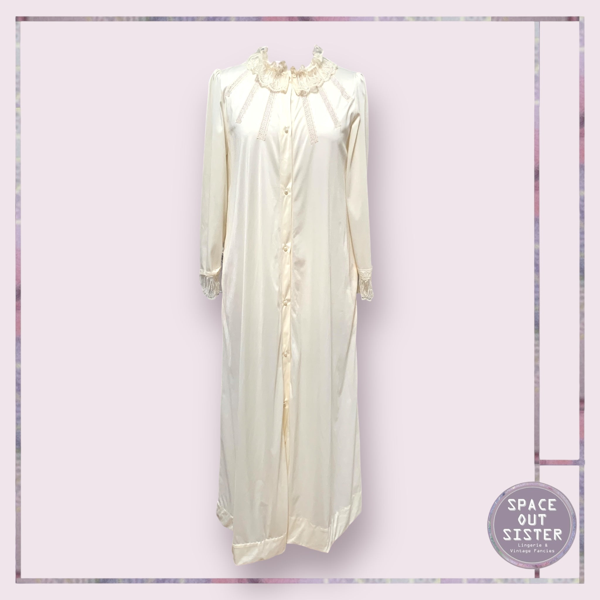 Vintage French Vallesere Nightdress