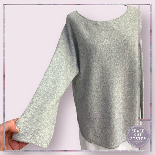 Pre-Loved Silver Charter Club BNWT Cashmere Jumper