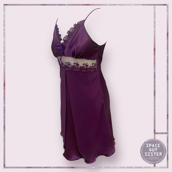 Vintage Purple Slip Dress