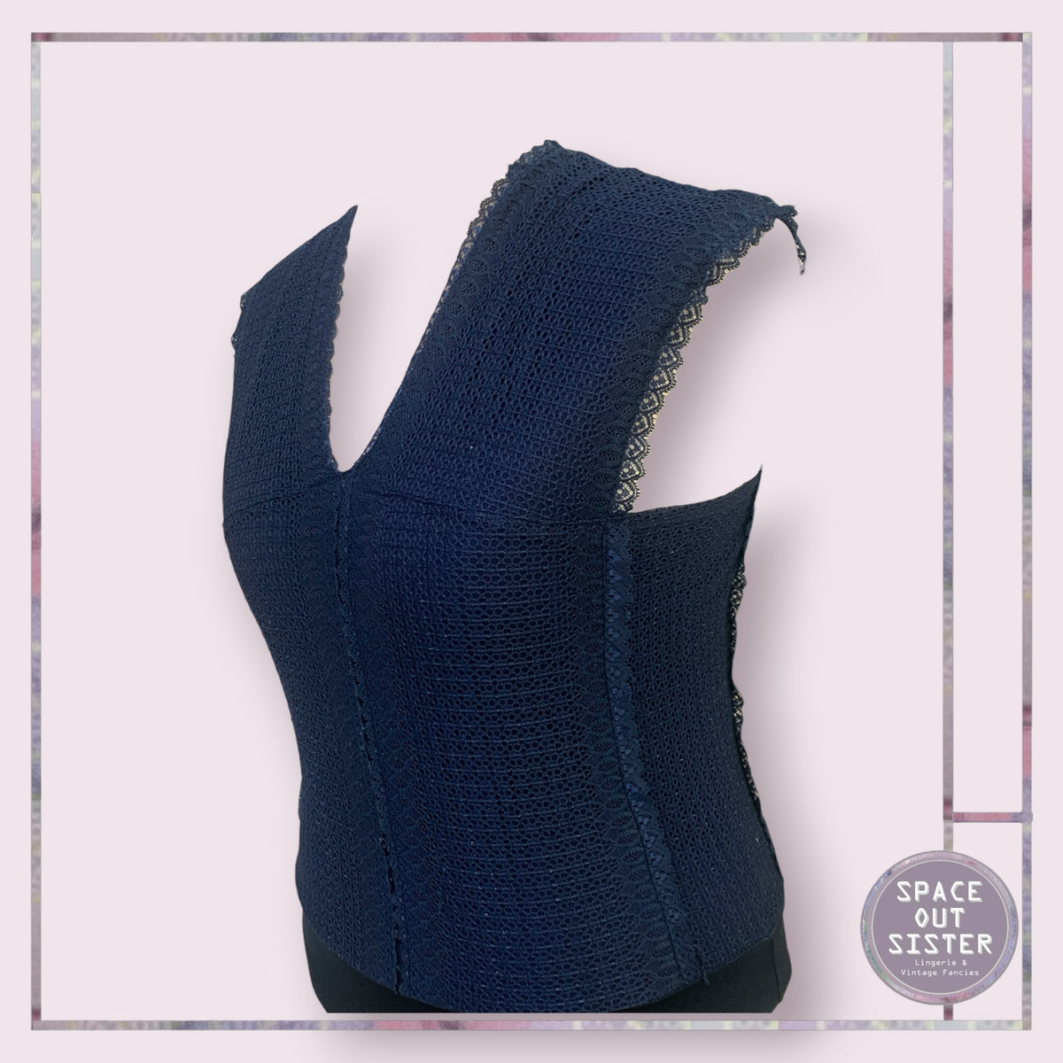 Pre-Loved Navy Bodysuit