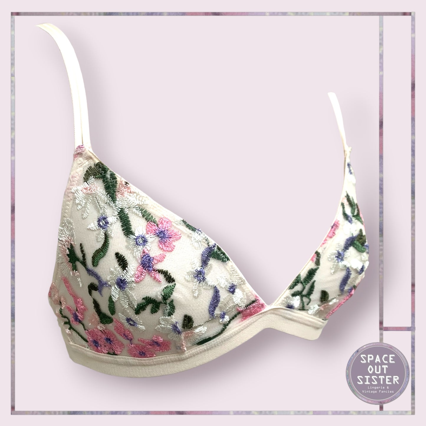 Delicate Floral Bralette