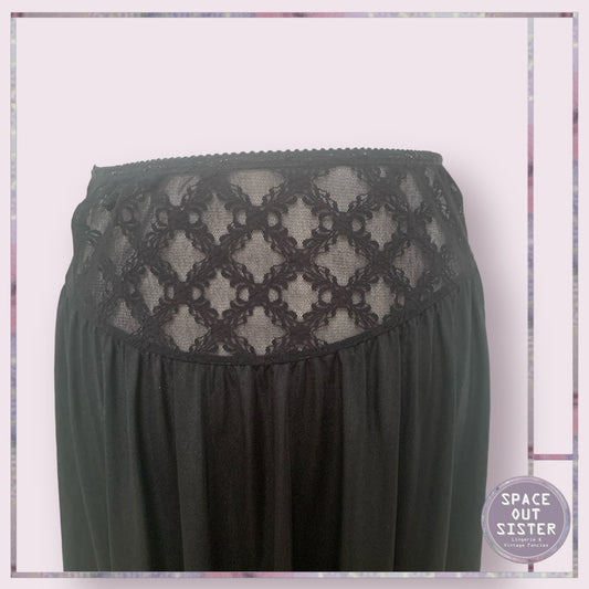 Vintage Diamond Half Slip