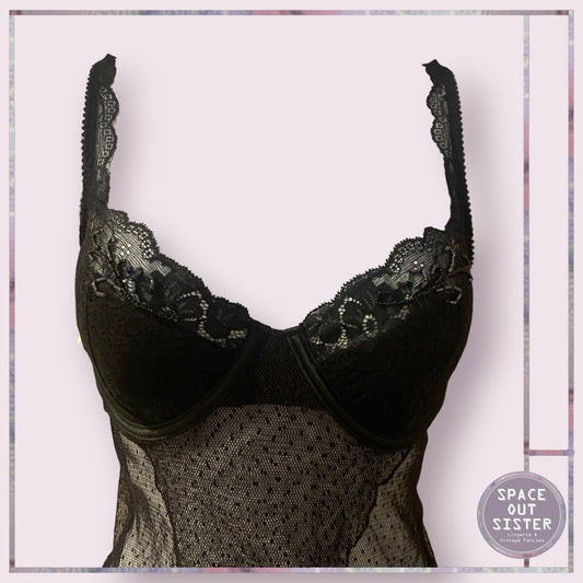 Vintage Sequin Tulle Petal Camisole
