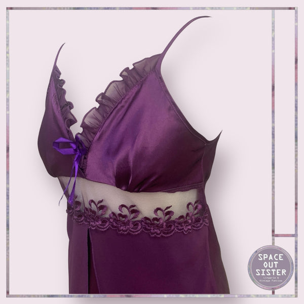 Vintage Purple Slip Dress