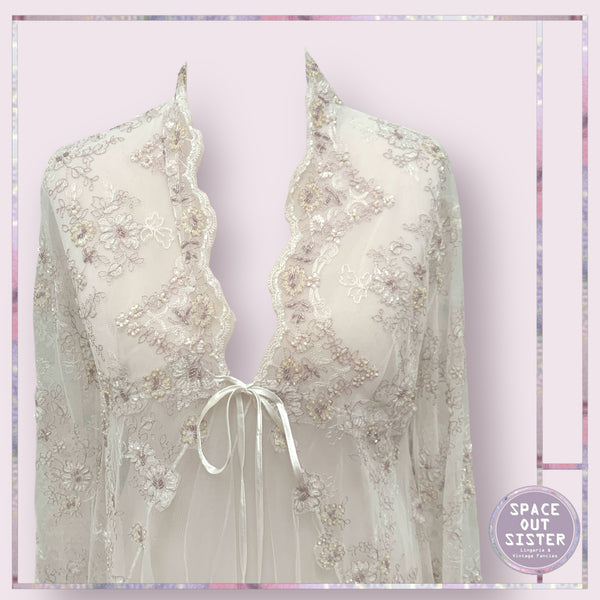 Beaded Waterfall Negligee