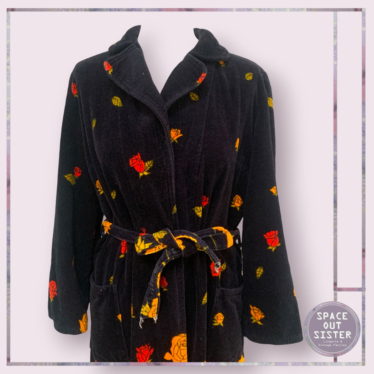 Vintage Cotton Teka Robe