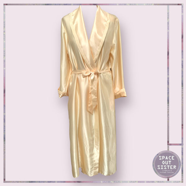 Vintage Liquid Satin Robe