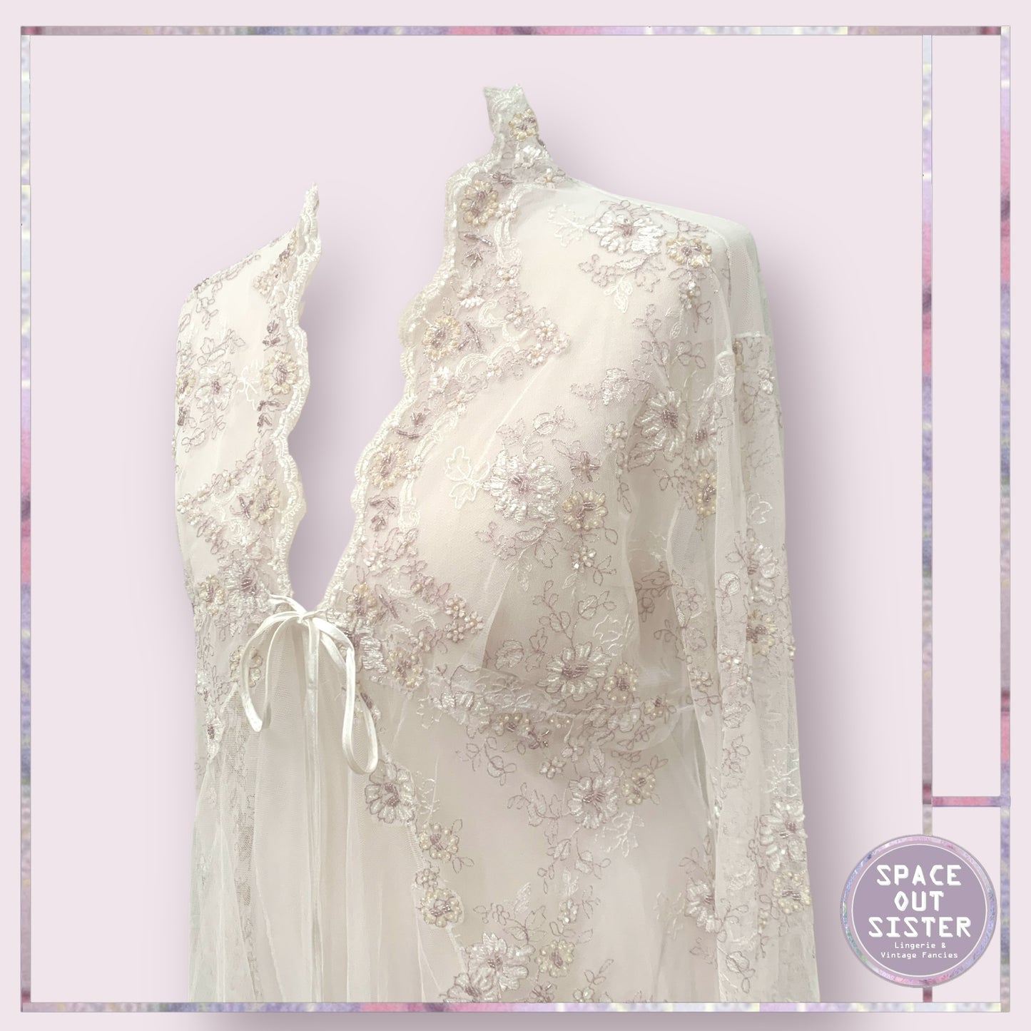 Beaded Waterfall Negligee