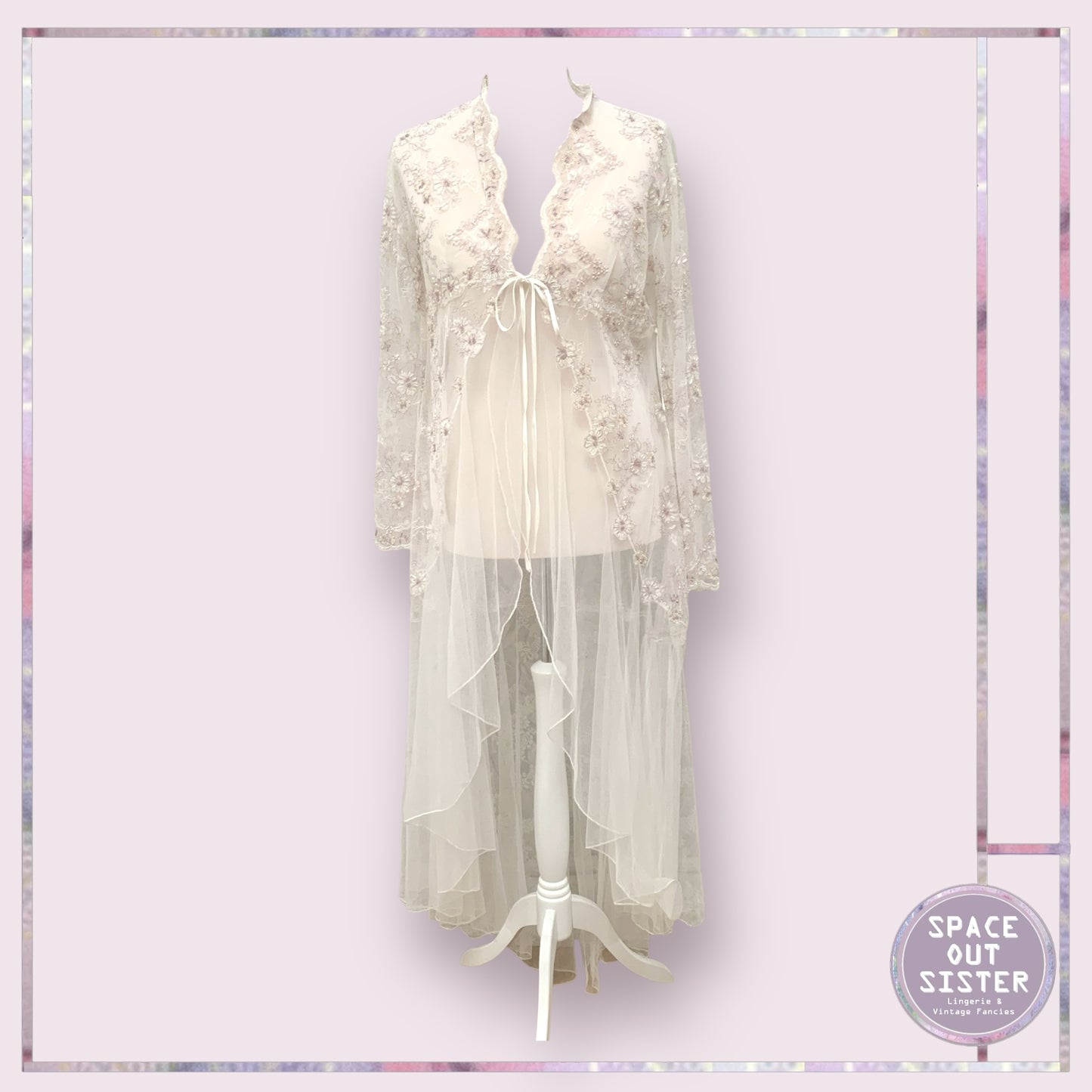 Beaded Waterfall Negligee