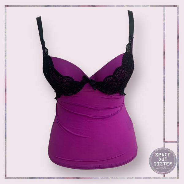 Purple Underwired Camisole