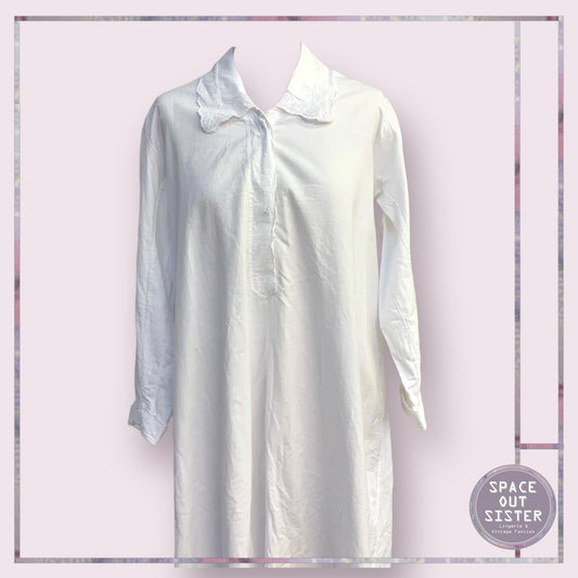 Vintage Cotton Lace Nightshirt