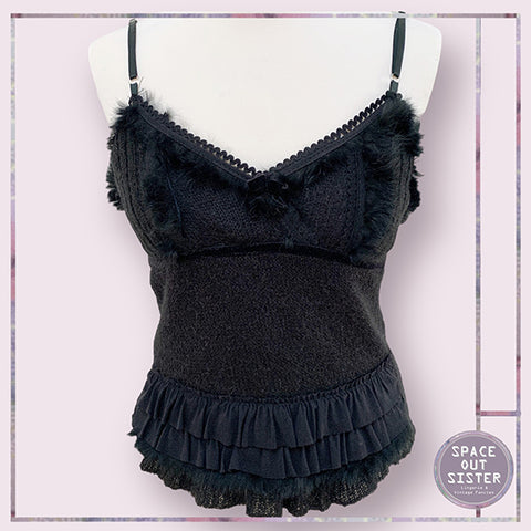 Reserved Pre-Loved Mohair Ruffle Camisole