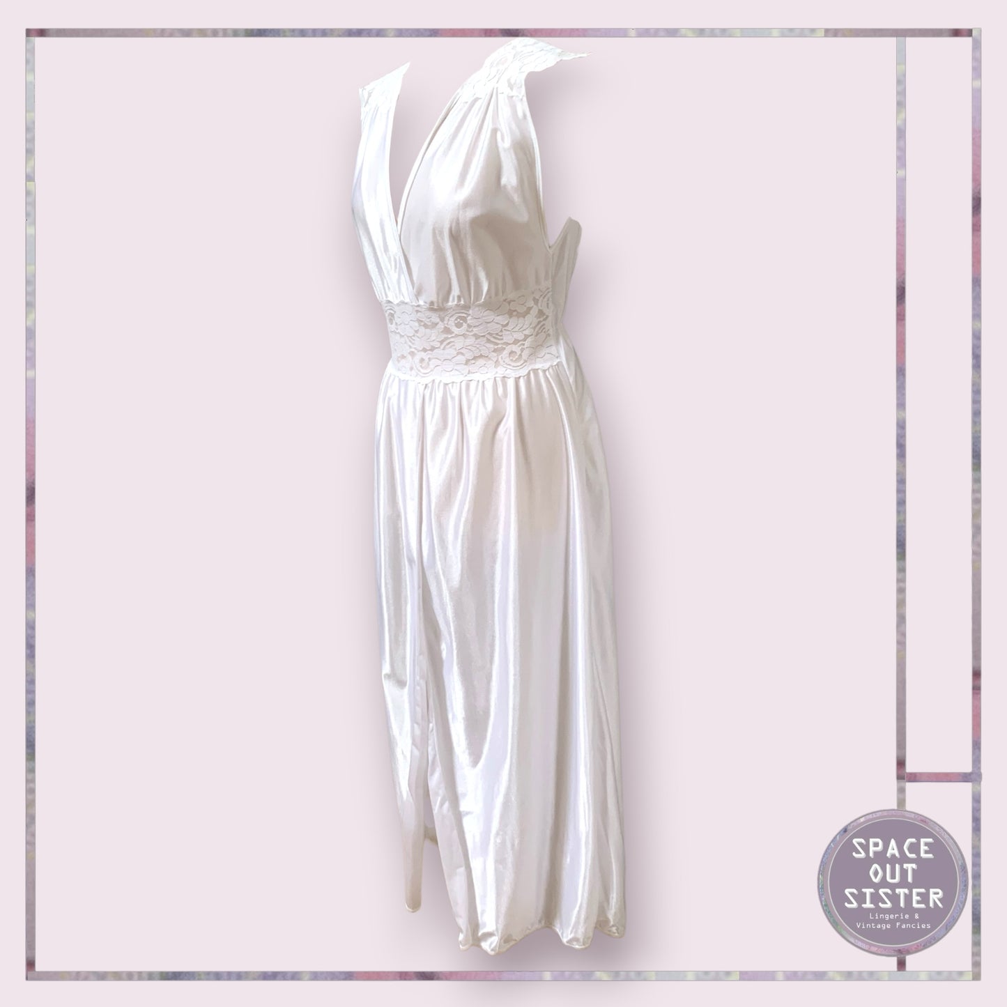 Vintage NOS Full Length White Nightdress