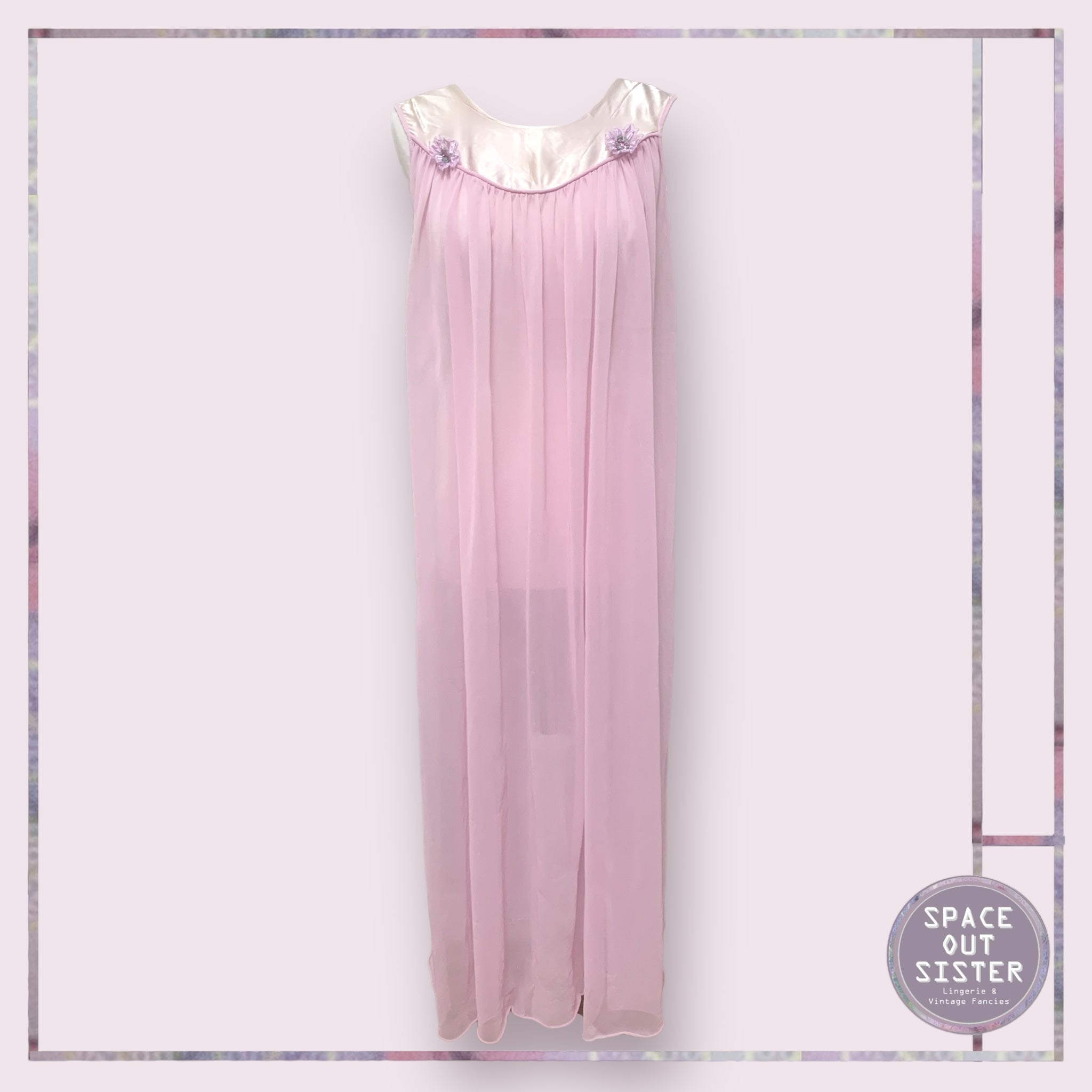 Vintage Lilac Nightdress