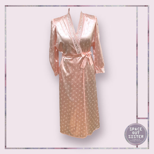 NOS Rasurel Satin Robe