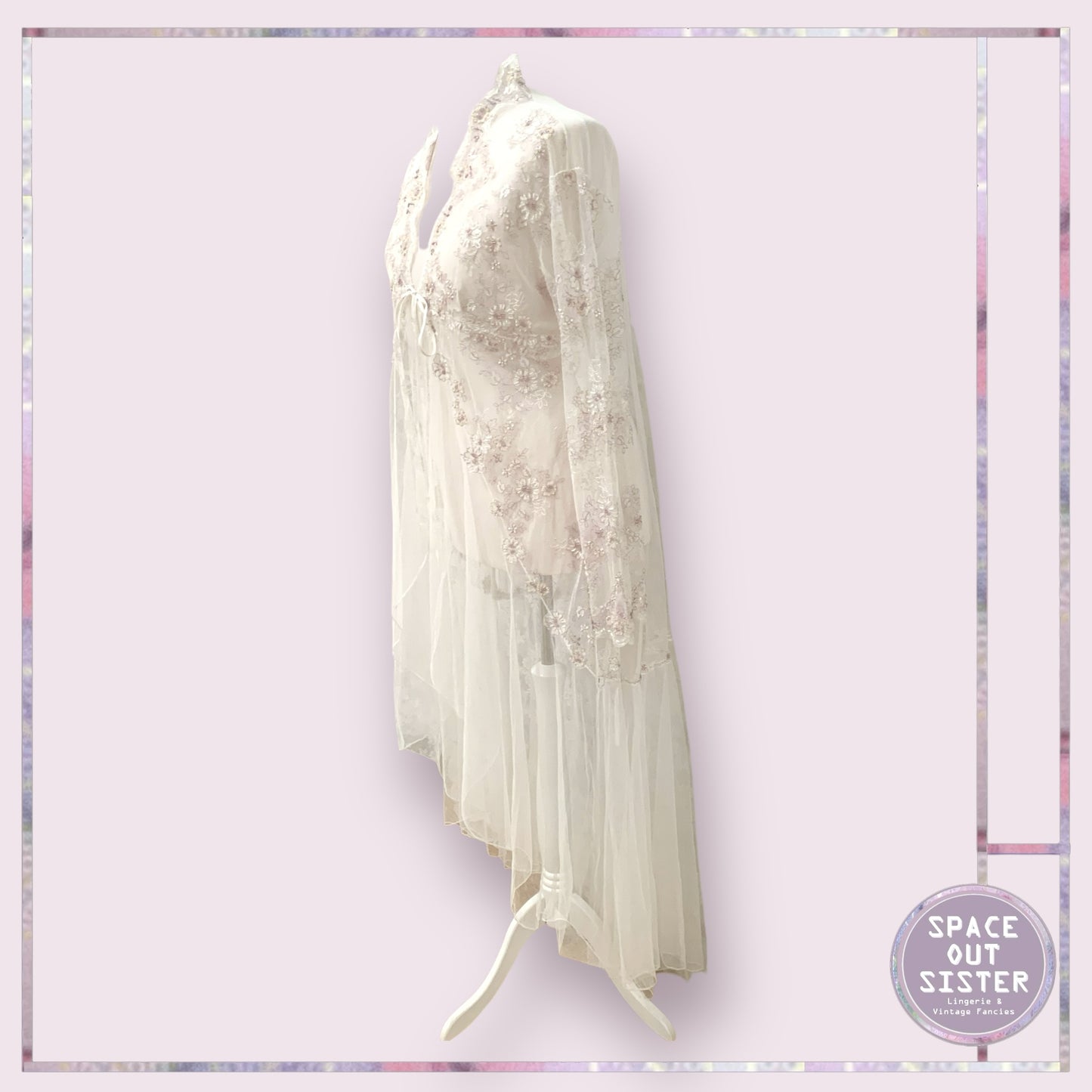 Beaded Waterfall Negligee