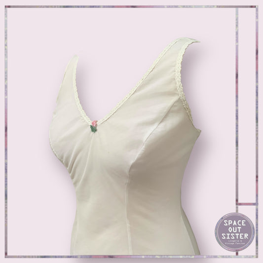 Vintage Mary Rosebud Slip