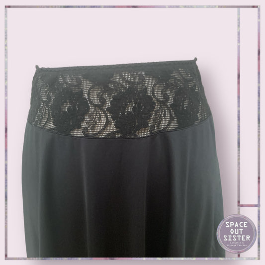 Vintage Floral Top Half Slip