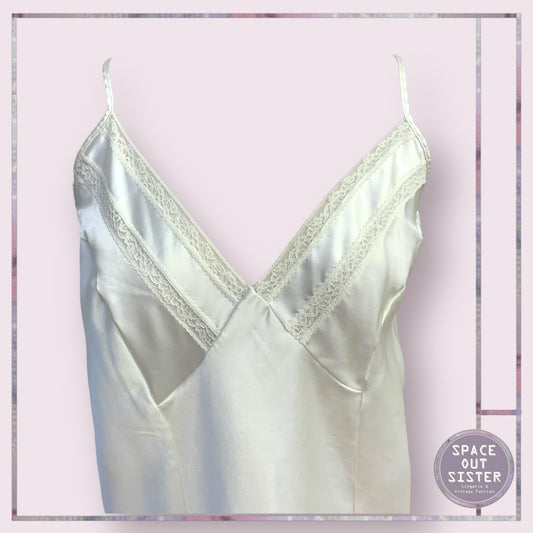 Vintage Satin Slip Dress