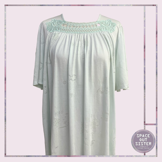 Vintage Light Green Nightdress