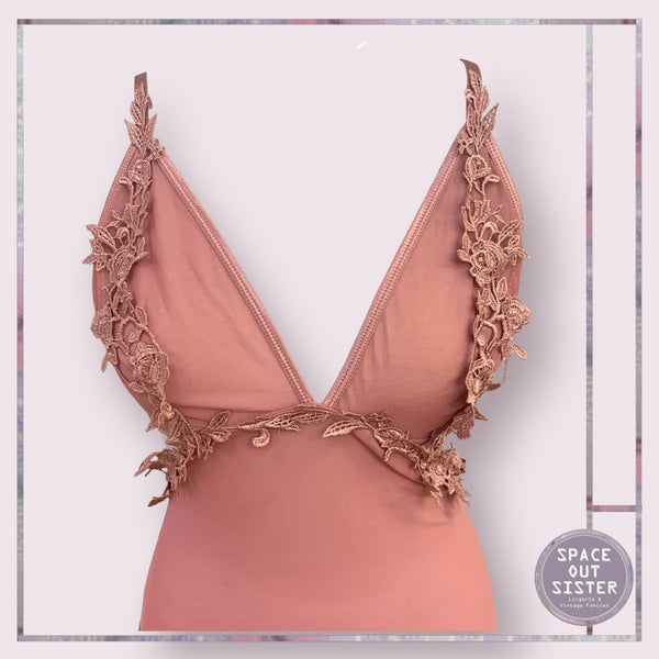 Dusky Pink Cut Out Nighdress