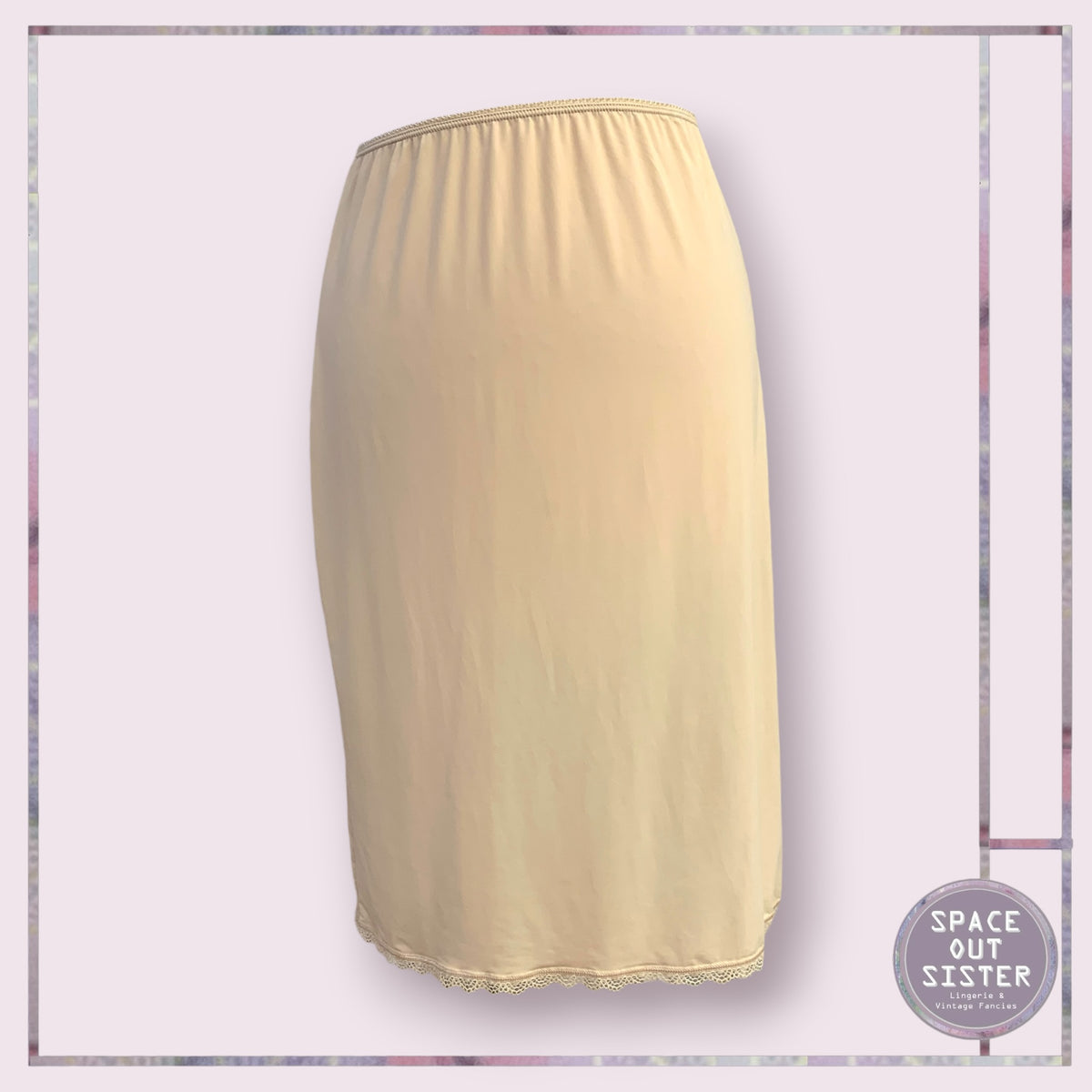 Vintage Toffee Half Slip