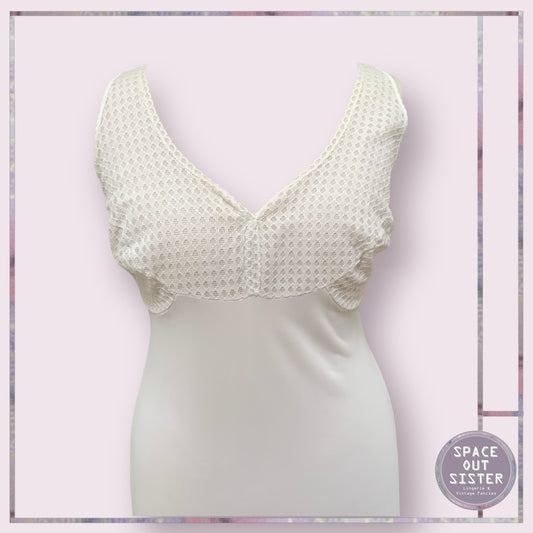 Vintage Tulip White Slip