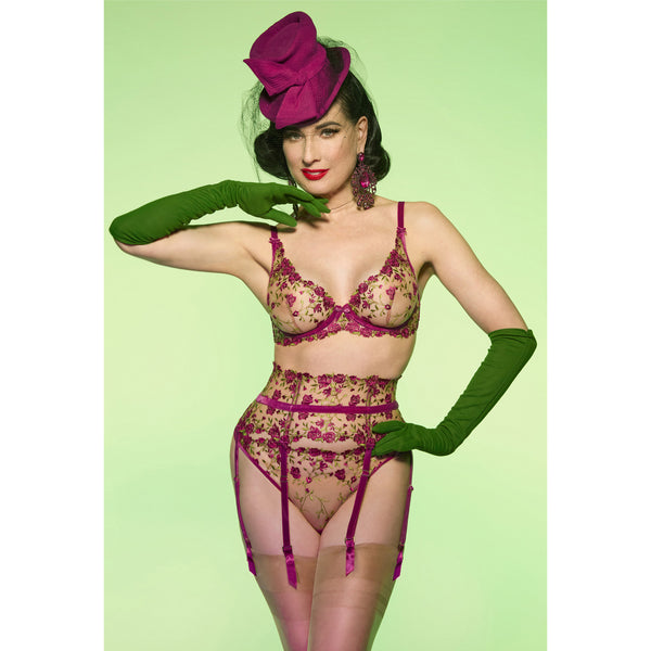 New Rosewyn Plunge Bra by Dita Von Teese