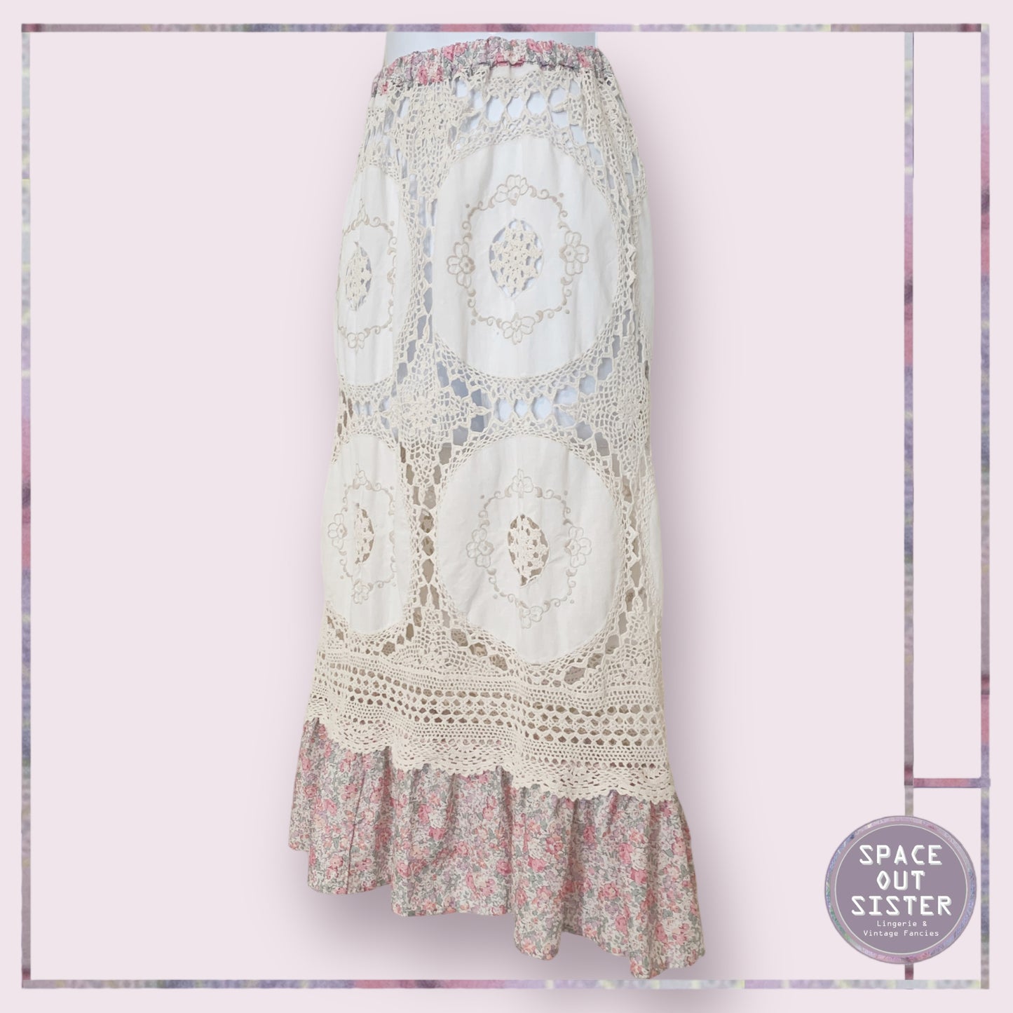 Handmade Crochet Skirt