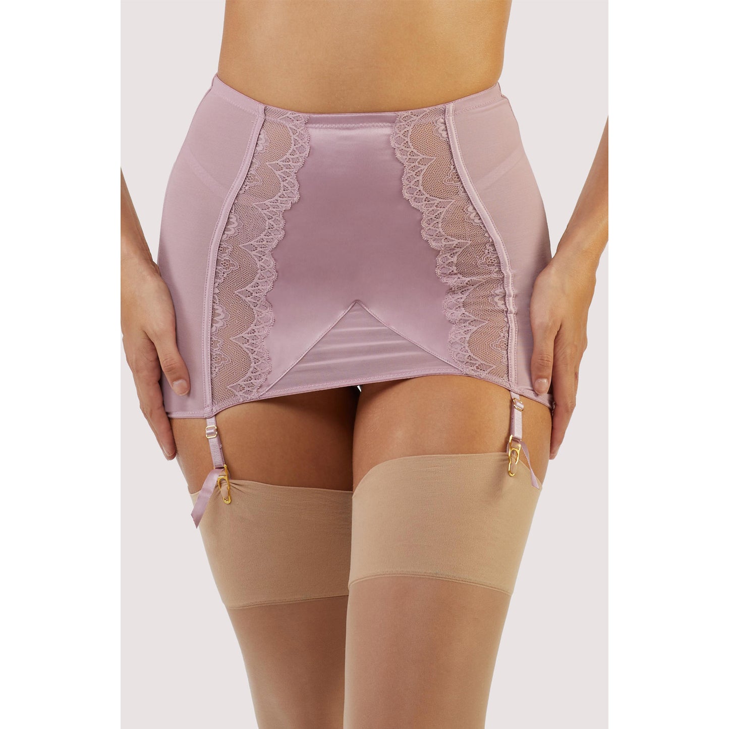 New Sammi Jefcoate X Playful Promises Wish Mink Lace Girdle