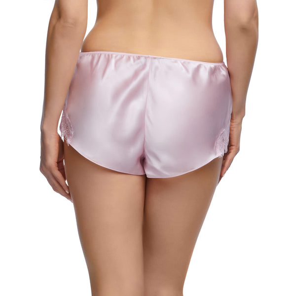 New Scarlett Lilac Silk French Knickers by Sainted Sisters