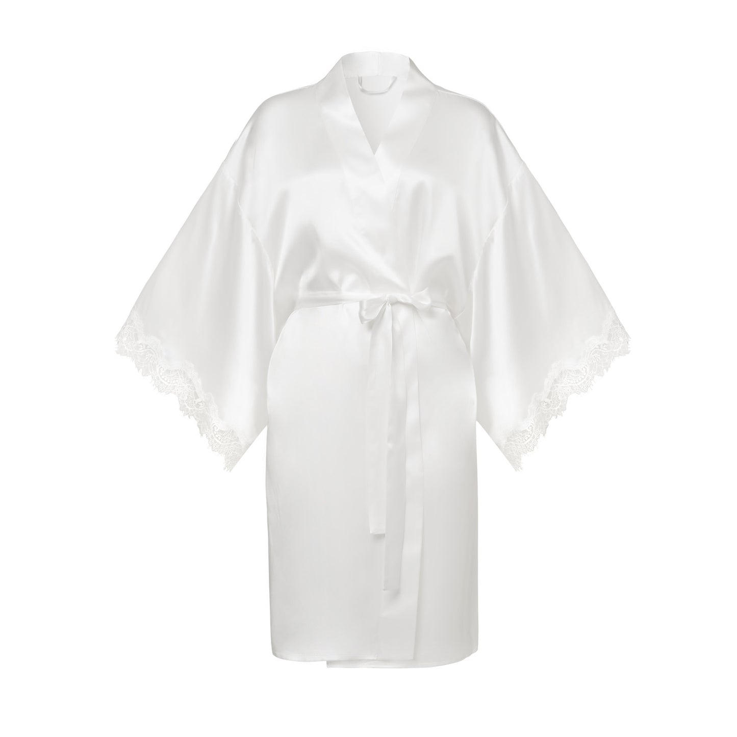 New Scarlett Ivory Silk Kimono by Sainted Sisters
