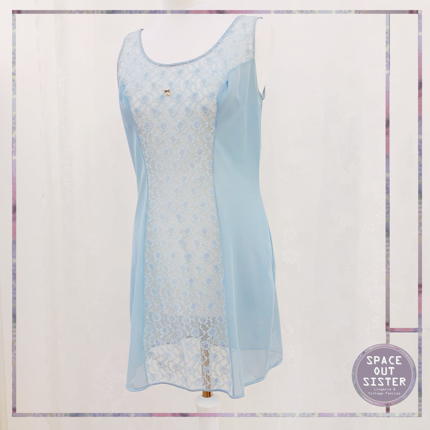 Vintage Lace Panel Slip